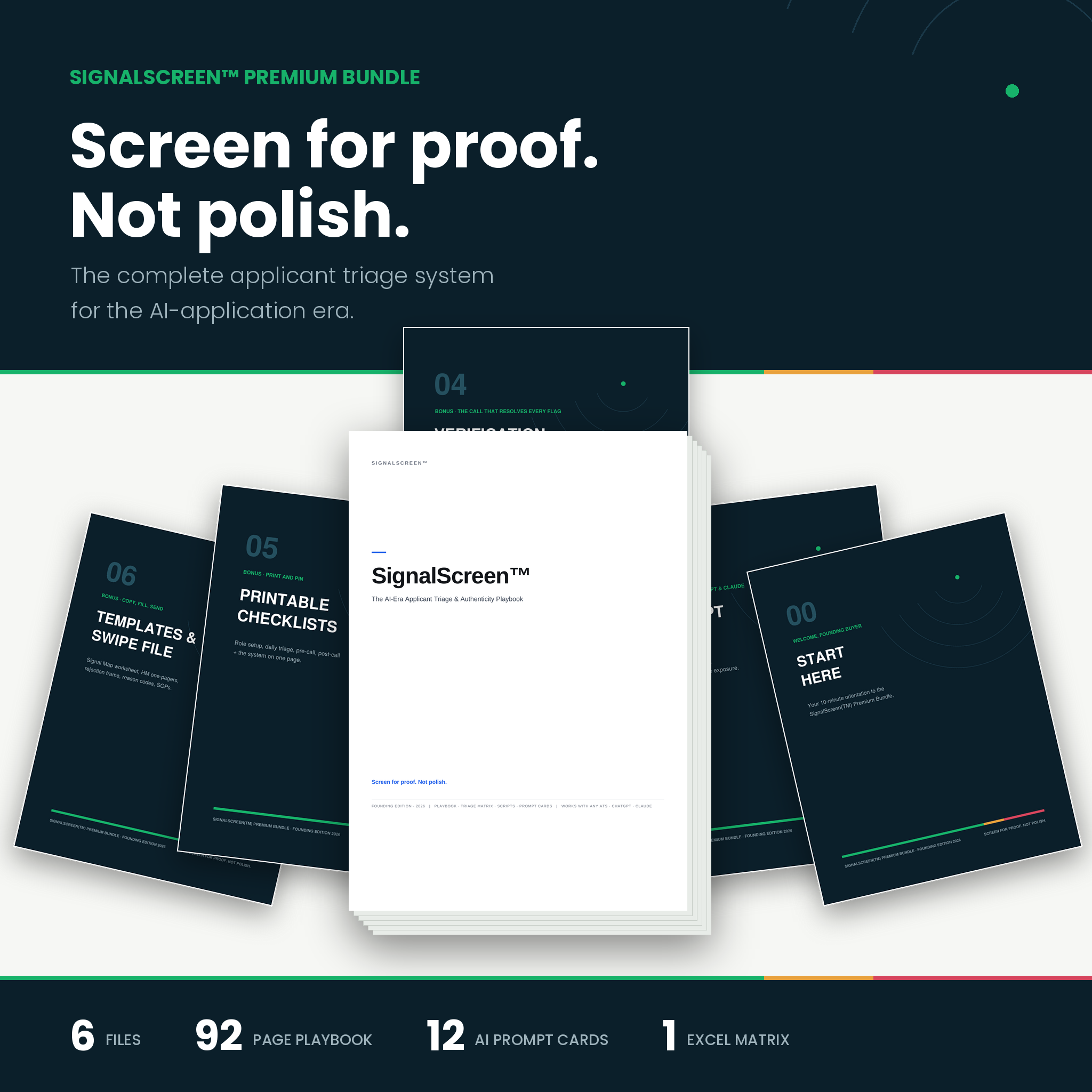 SignalScreen™ Premium Bundle – AI Applicant Triage System